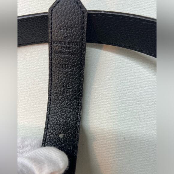 NWT LOUIS VUITTONLV Circle 25mm Reversible Belt EU85 M0054V main image 6